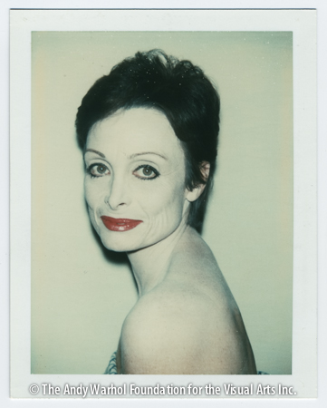 Irma Mann, November 1981 Polaroid Polacolor 2. 4.25" x 3.375"
