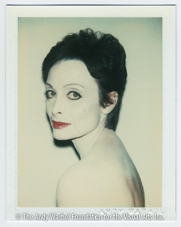 Irma Mann, November 1981 Polaroid Polacolor 2. 4.25" x 3.375"