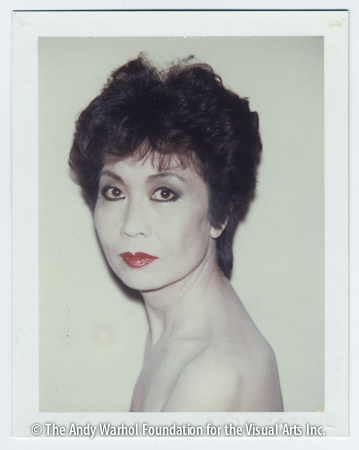 Evelyn Kuhn, 1977 Polaroid Polacolor ER. 4.25" x 3.375"