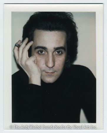Luciano Anselmino, October 1973 Polaroid Polacolor Type 108. 4.25" x 3.375"4.25" x 3.375"