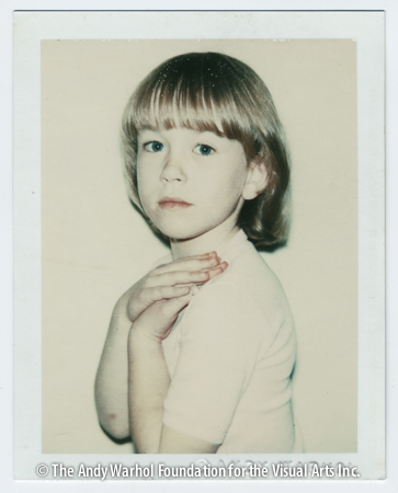 Suzanne Rapp, May 1981 Polaroid Polacolor Type 108. 4.25" x 3.375"